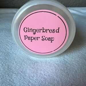 Gingerbread Paper Soap